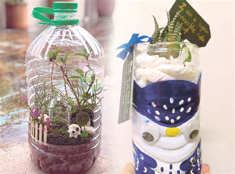 Logo Kitar Semula Botol Plastik Tong Amy Mobourne
