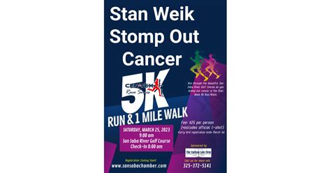 Stan Weik Stomp Out Cancer 5k And 1 Mile Walk Results