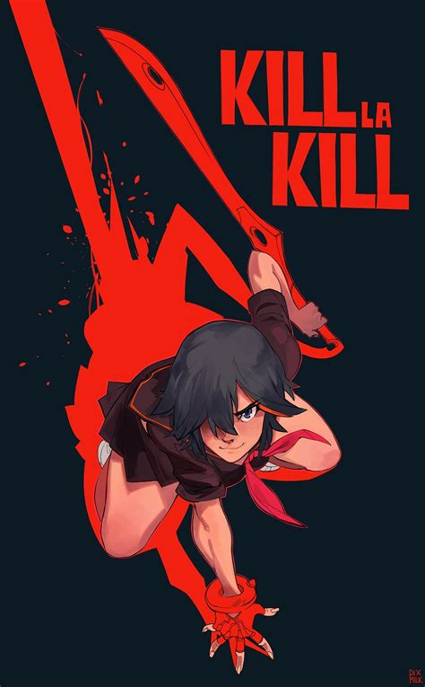 Illustration Anime Cartoon Kill La Kill Comics Matoi Ryuuko Comic