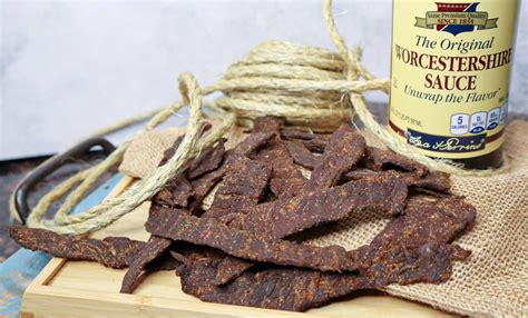 Sweet And Spicy Beef Jerky ~ The Recipe Bandit