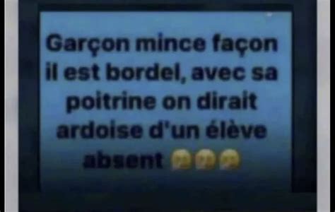 An Old Tv Screen With The Caption Gargon Mince Fagon Ill Est Bordel