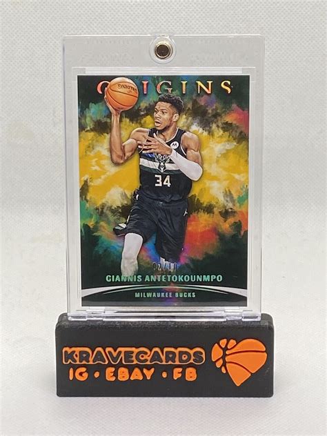 Giannis Antetokounmpo Origins Gold Raw Price Guide