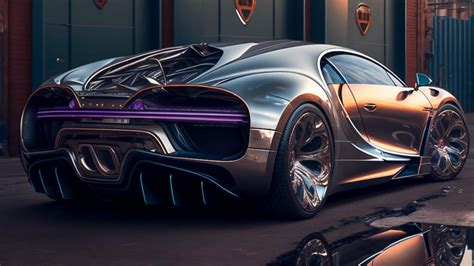 Bugatti Chiron in the year 2050 - backiee