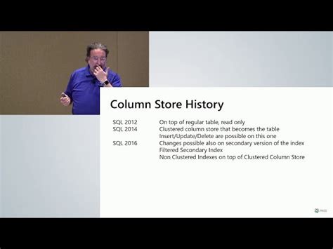 PASS Data Community Summit Talk Scaling Clustered Column Store Indexes