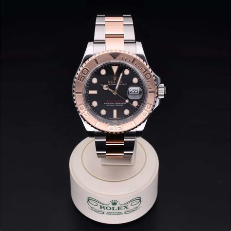 Rolex Certified Pre Owned Yachtmaster Mm In Everose Rolesor