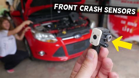 FORD FOCUS FRONT CRASH IMPACT AIRBAG SENSOR LOCATION REPLACEMENT YouTube