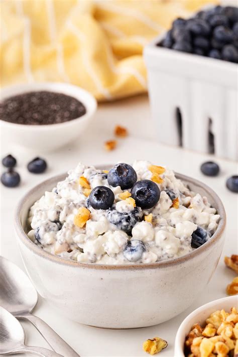 Cottage Cheese And Blueberries Recipe The Gracious Pantry