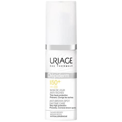 Uriage Dépiderm Anti Brown Spot Daytime Care SPF50 30ml LOOKFANTASTIC