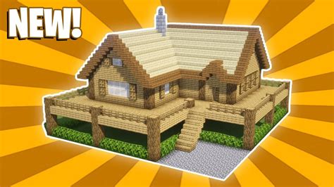 Minecraft Wood House Tutorial