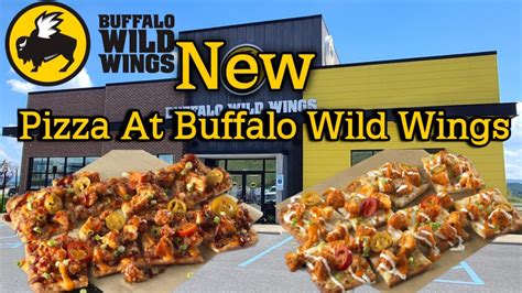 Buffalo Wild Wings NEW Boneless Bar Pizza Review YouTube