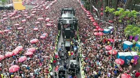 Vid O Stock Carnaval Bloco S O Paulo Samba Ibirapuera Folia Alegria