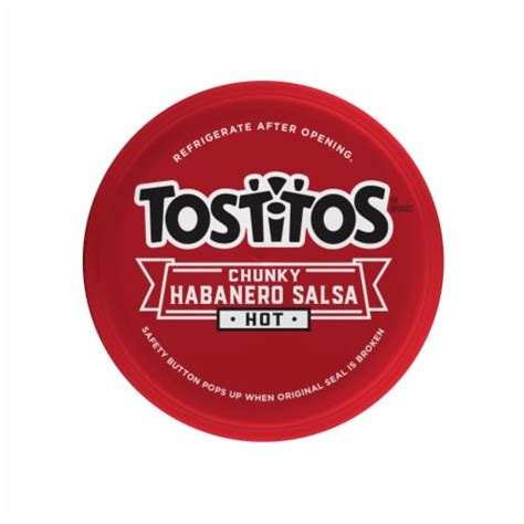 Tostitos Hot Chunky Habanero Salsa Dip 155 Oz Harris Teeter