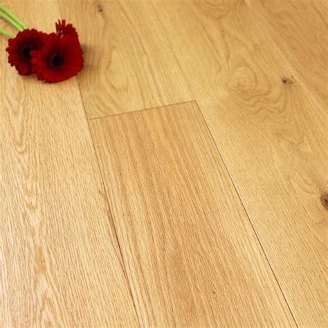 150mm Brushed Lacquered Engineered Rustic Oak Wood Flooring 1 71m²