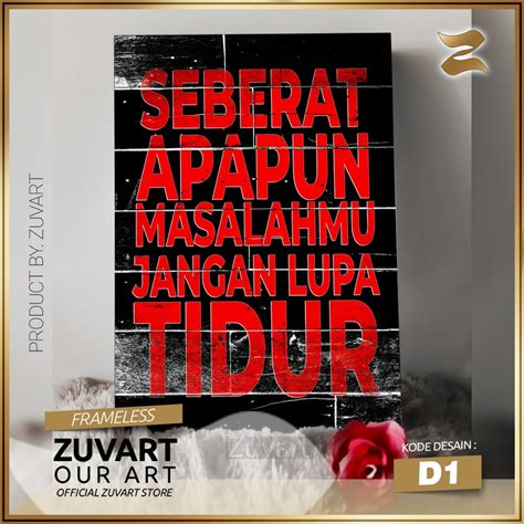 Jual Poster Motivasi D Hiasan Dinding Kata Kata Motivasi Wall Decor