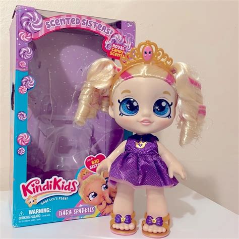 Moose Toys Toys Kindi Kids Scented Sisters Play Doll Tiara Sparkles