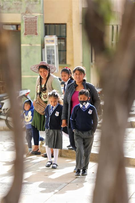 Presidente Luis Arce Inaugura El A O Escolar En Oruro Flickr