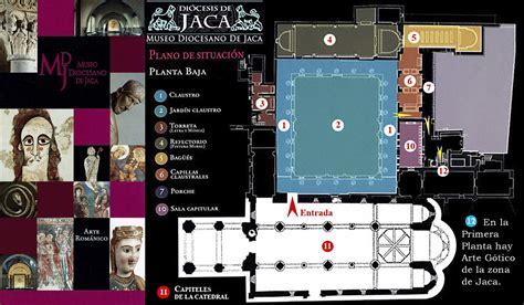 Plano De La Planta Baja Del Museo Diocesano De Jaca Huesca Flickr