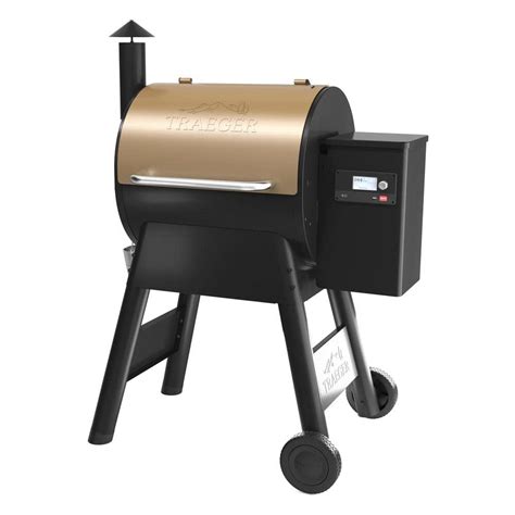 Traeger Pro 575 Wifi Pellet Grill And Smoker In Bronze Tfb57gze The