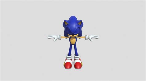 Sonic Generations Sonic Modern Download Free 3d Model By Camrena