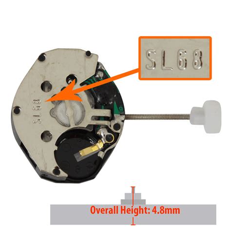 Chinese Quartz Watch Movement SL68