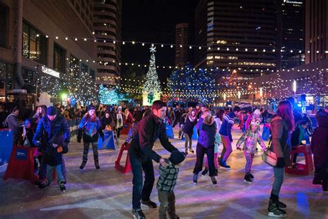 Denver Downtown Rink At Skyline Park Denver Attractions Review