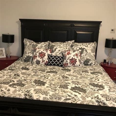 Picket House Furnishings Trent King Panel Bed In Antique Black Bed Bath And Beyond 22107303