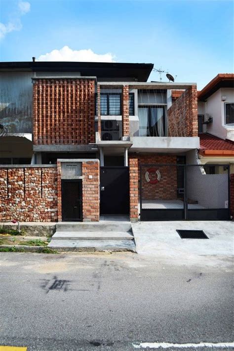 Red Brick House Terrace House Exterior Modern House Exterior Facade