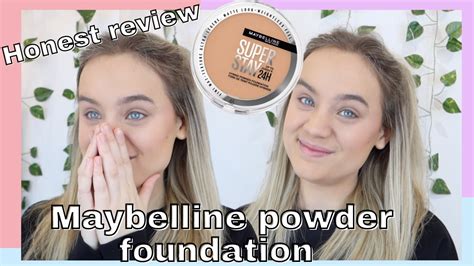 Testing The New Maybelline Superstay Hour Hybrid Powder Foundation