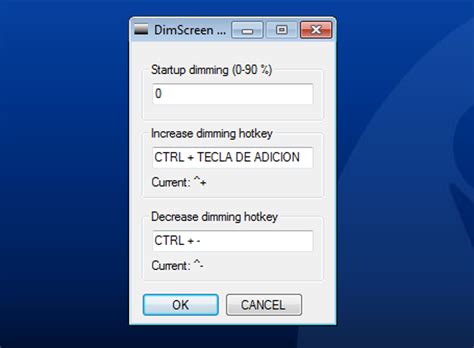dimscreen  windows