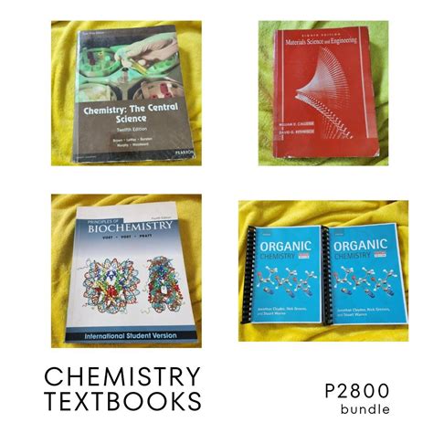 chemistry textbooks hobbies toys books magazines textbooks