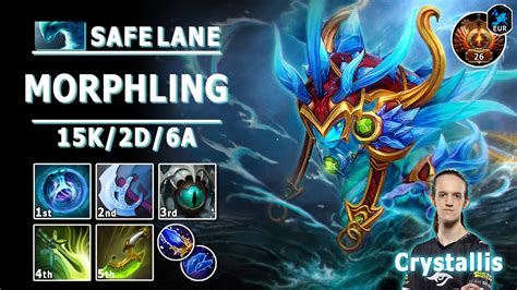 Morphling Safe Lane Carry C Crystallis Pos Morph Play Dota