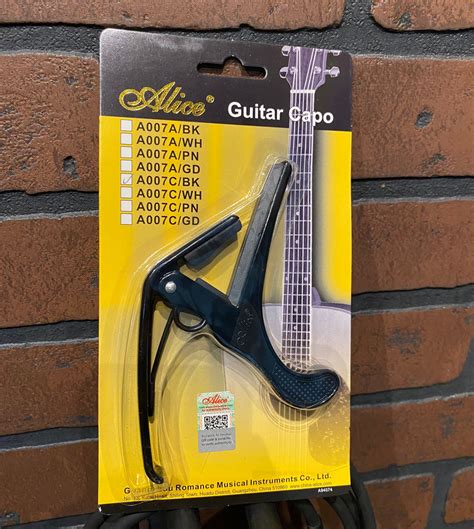 Capo Pinza Alice A007c Bk