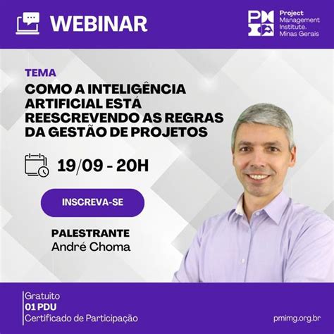 Webinar Como a Inteligência Artificial está reescrevendo as regras da