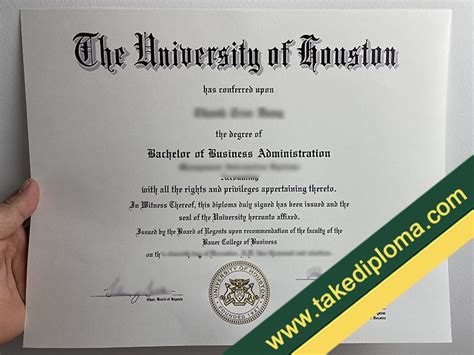 Fake University Of Houston Certificate Buy Fake Diploma Buy Fake