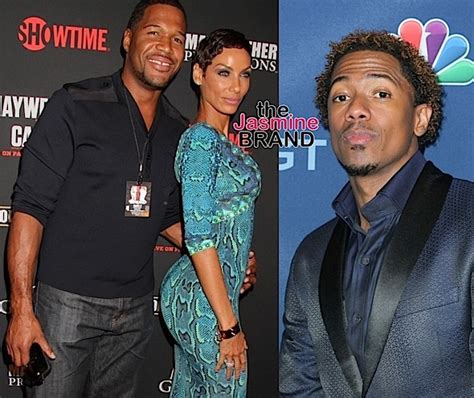 Nicole Murphy Denies Dating Nick Cannon, Says She Kept Michael Strahan ...