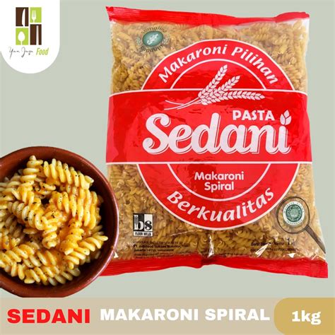 Jual Sedani Makaroni Spiral G Kg Shopee Indonesia