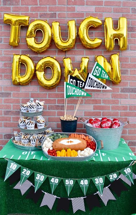 How To Create a Football Themed Party That Will Score With Guests