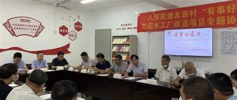 【有事好商量】八坼街道友谊村开展三阳木工厂改造专题协商议事会村民