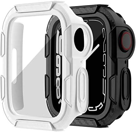 Adepoy Pack Rugged Case Compatible For Apple Watch Mm Series With