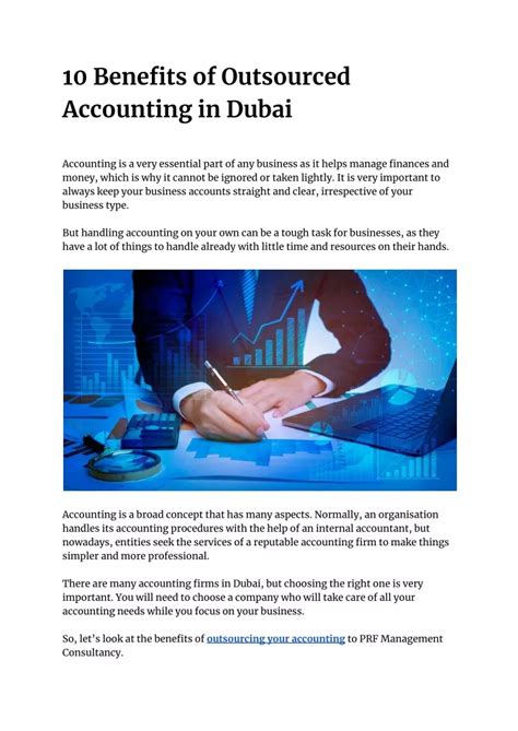 PPT Benefits Of Outsourcing Your Accounting In Dubai PowerPoint