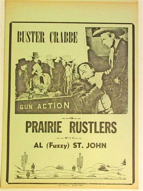 VINTAGE 1940S COWBOY WESTERN MOVIE POSTER BROADSIDE