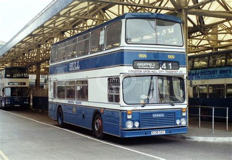 The Transport Library Hull Dennis Dominator East Lancs E Sat