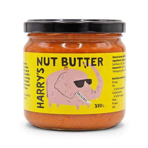 Harry S Nut Butter 330g Original Faerly