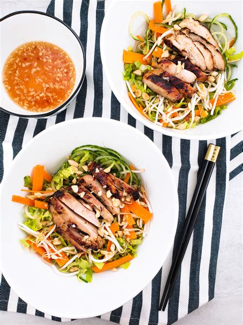 Vietnamese Lemongrass Chicken Salad Noshing To Talk About