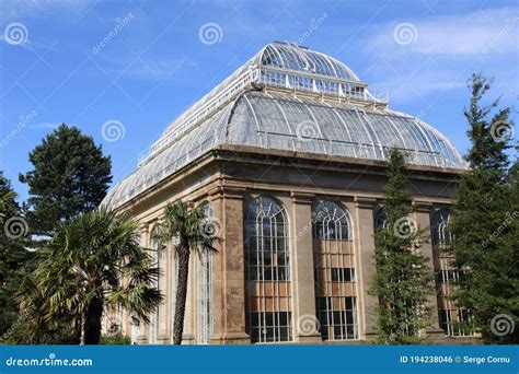 Greenhouse Building At The Botanic Garden Editorial Photo Image Of