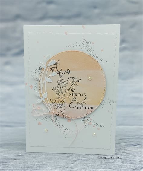 Karte Mit Dem Produktpaket Filigran Floral Stampin Up