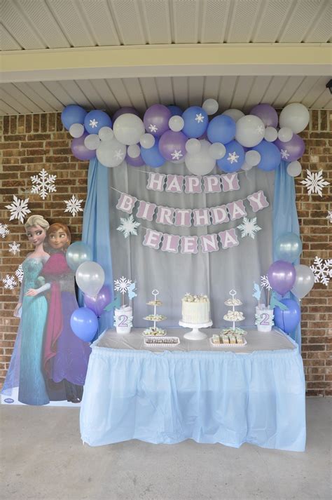 Frozen Birthday Party Ideas Elsa Birthday Party Disney Frozen