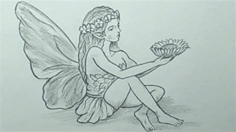 Fairy Very Easy Pencil Drawings