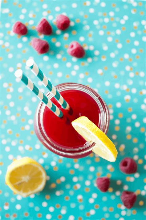 Light And Refreshing Raspberry Iced Tea A Pretty Fix