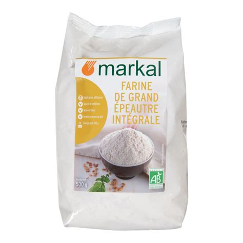 Farine De Grand Peautre Int Grale Bio Sachets De G Markal